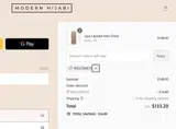 WELCOME10 coupon verification screenshot