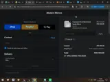 Modern Mirrors coupon verification screenshot