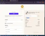 Modern shelving coupon verification screenshot