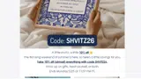 SHVITZ26 coupon verification screenshot