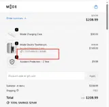 2TOOTHBRUSH coupon verification screenshot