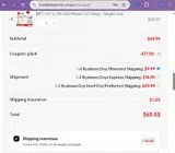 Modified Aminos coupon verification screenshot