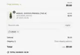 Modus Brand coupon verification screenshot