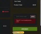 May23 coupon verification screenshot