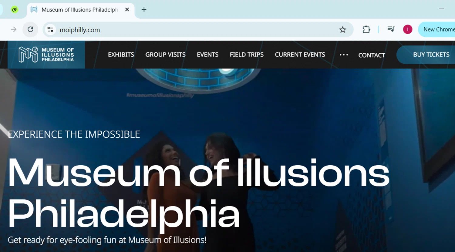 Museum of Illusions Philadelphia promo code screenshot showing code BDAY20 applied at Museum of Illusions Philadelphia checkout page. Uploaded by SimplyCodes community member SavingsPhoenix2740 on Mar 2, 2025