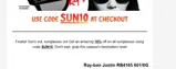 sun10 coupon verification screenshot
