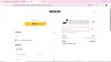 MOKIN-DIEGO coupon verification screenshot