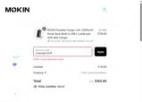 mokinglo13off coupon verification screenshot