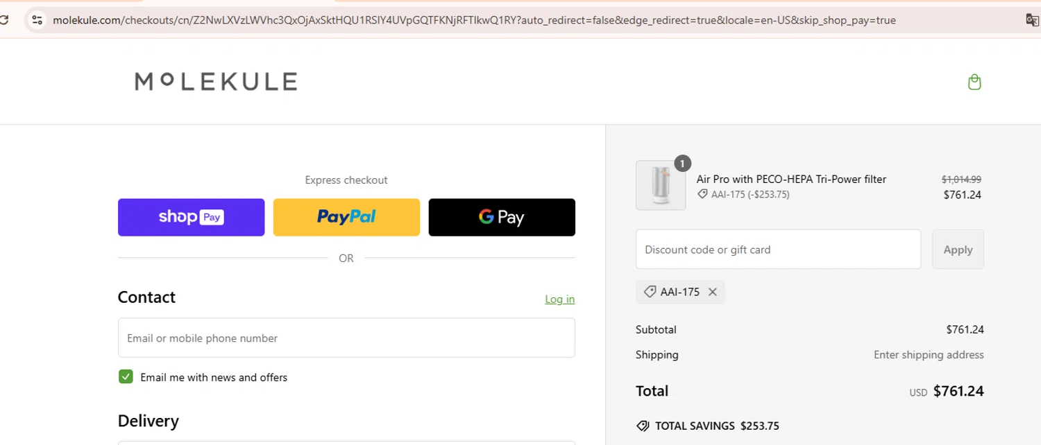 Molekule Promo Codes 8 Verified 25 Off w Code Feb 2025