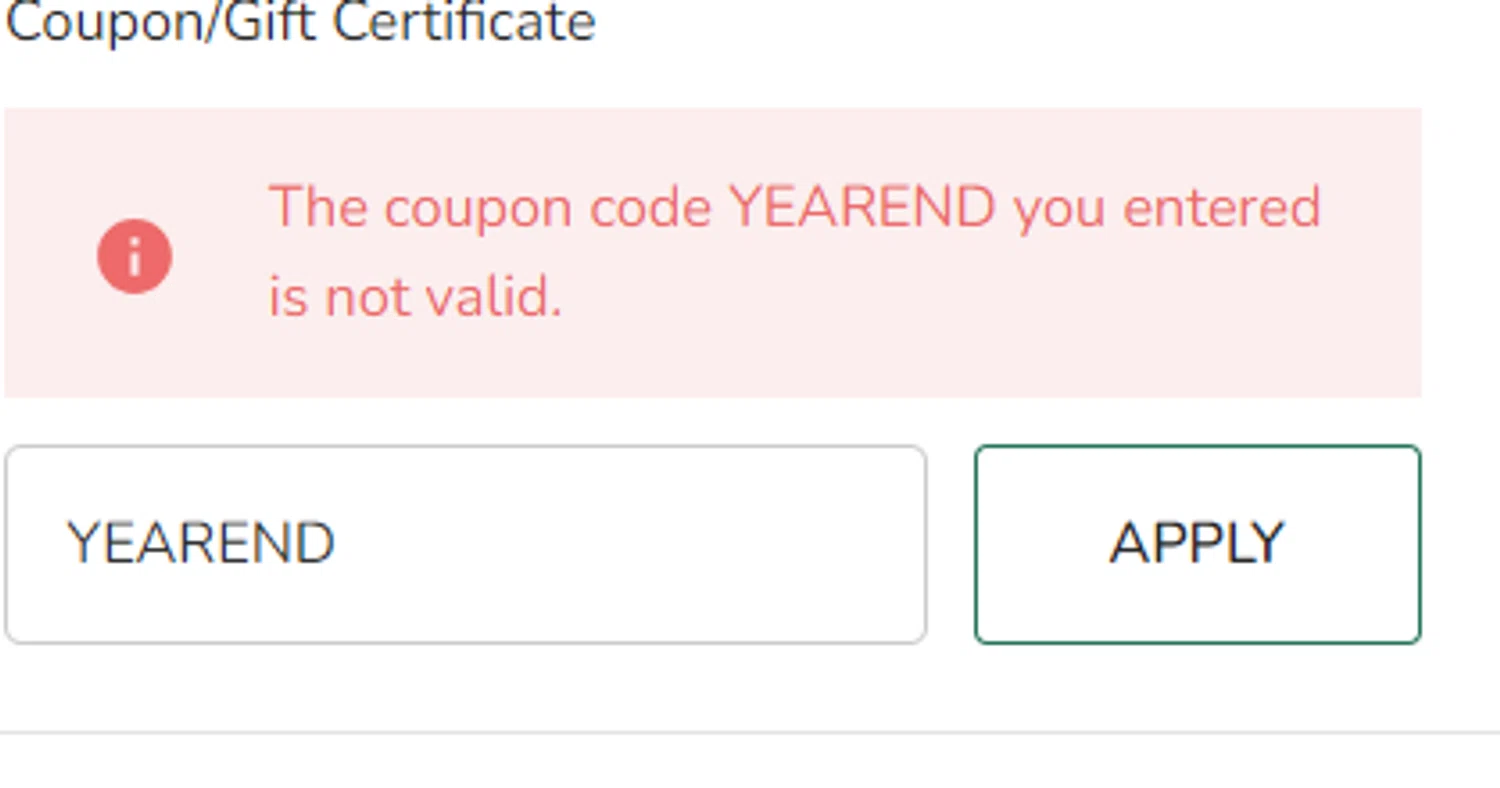 Molly Mutt promo code screenshot showing code YEAREND applied at Molly Mutt checkout page. Uploaded by SimplyCodes community member GloriousMaverick573 on Feb 22, 2025