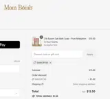 SAVEOFF30 coupon verification screenshot
