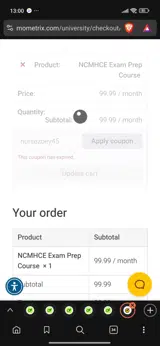 nursezoey45 coupon verification screenshot