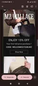 welcome10-GTJ23T8K coupon verification screenshot
