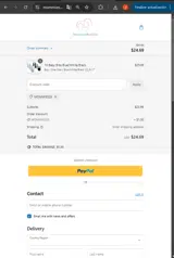 Mommies25 coupon verification screenshot