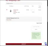 15ORNAMENT coupon verification screenshot