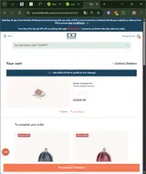 CLELIA10 coupon verification screenshot