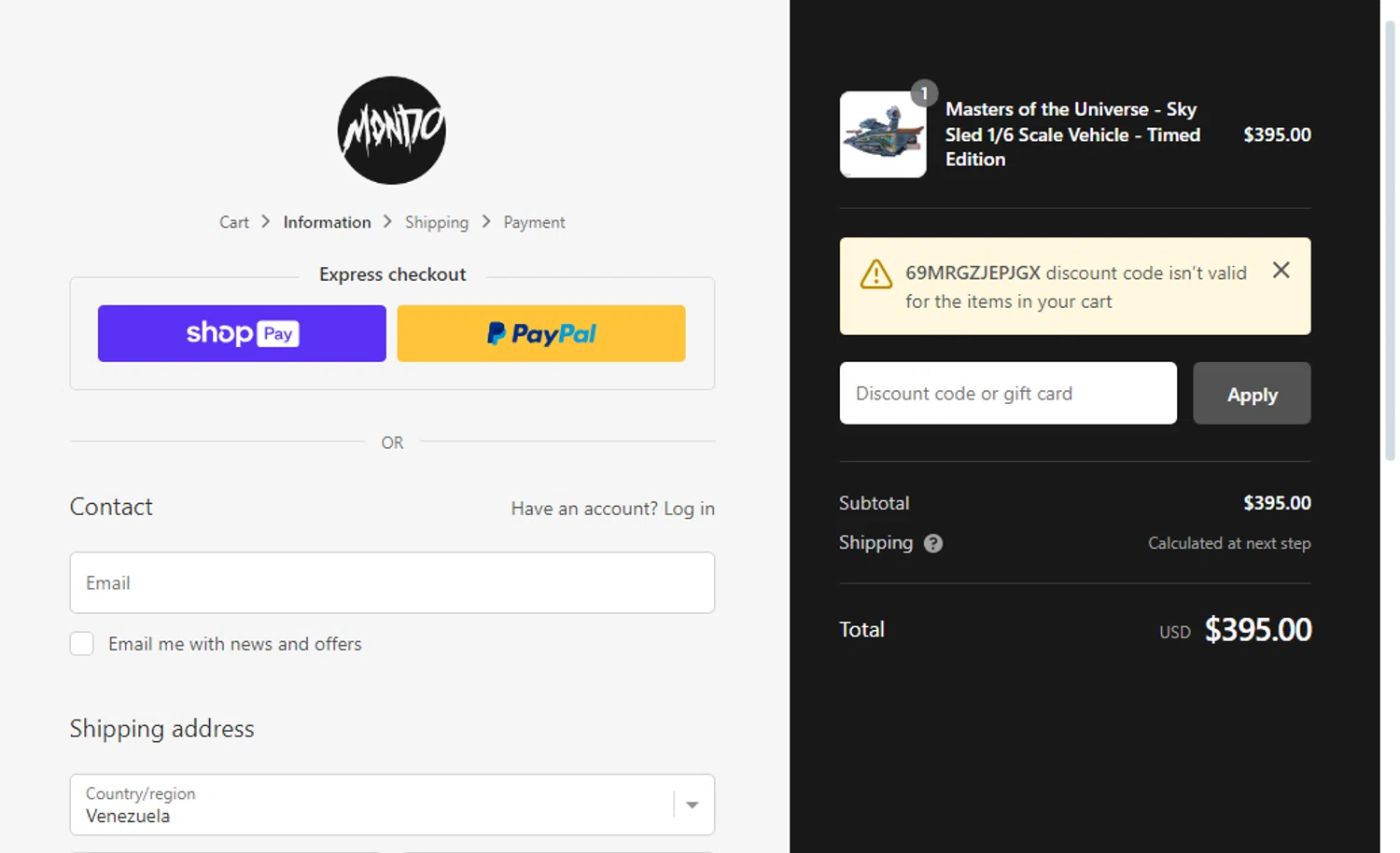 how to use Mondo Shop coupons