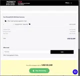 TSG250 coupon verification screenshot