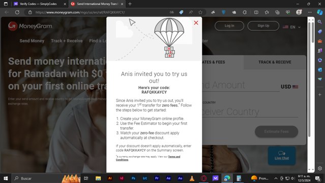 MoneyGram Promo Codes & Black Friday 2024 Deals - 20% Off