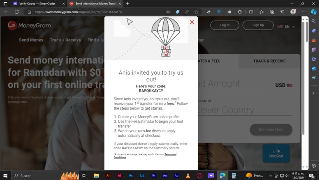 MoneyGram Promo Codes & Black Friday 2024 Deals - 20% Off