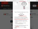 MoneyGram coupon verification screenshot