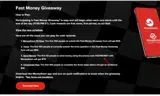 MoneyGram coupon verification screenshot