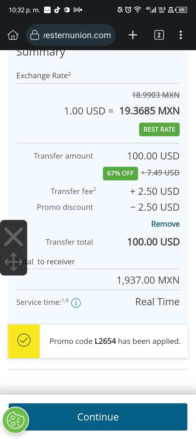 Western Union Promo Codes - $5 Off | November 2024