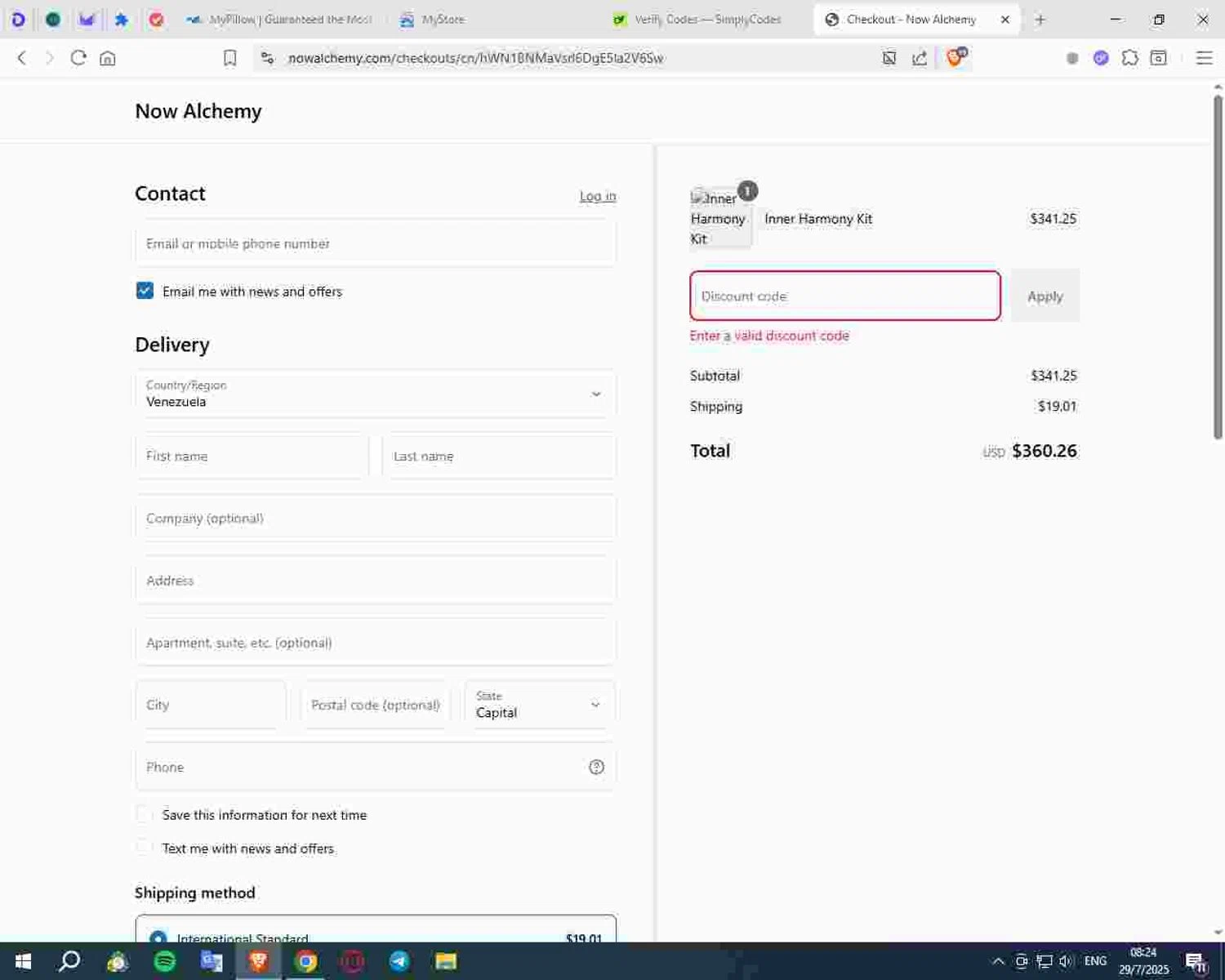 Western Union promo code screenshot showing code saasquatch applied at Western Union checkout page. Uploaded by SimplyCodes community member Deadpool on Nov 21, 2025