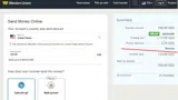 Western Union coupon verification screenshot