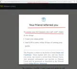 Western Union coupon verification screenshot