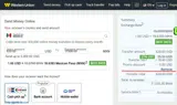 Western Union coupon verification screenshot