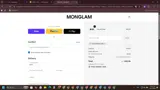 10offmonglam coupon verification screenshot