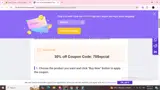 70Sepcial coupon verification screenshot