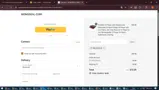 WELCOME25 coupon verification screenshot