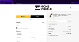Mons Royale coupon verification screenshot