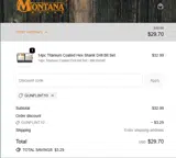 GUNFLINT10 coupon verification screenshot