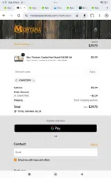 Jonpeters coupon verification screenshot