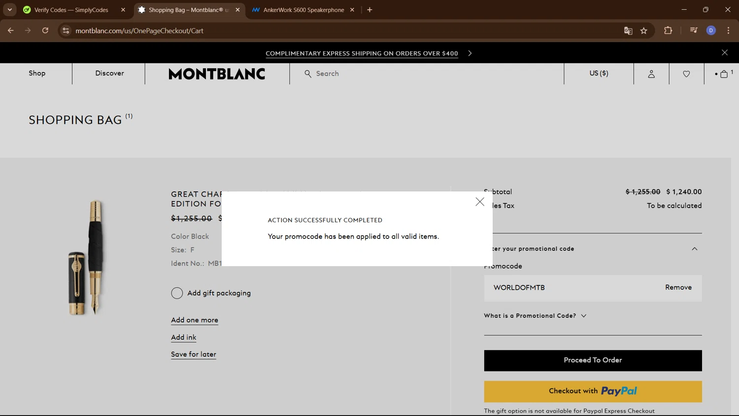 Montblanc Promo Codes 15 Off December 2024