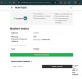 SAVE-250-EN coupon verification screenshot