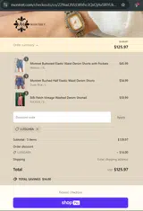 LUISGABA coupon verification screenshot