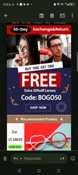 Bogo50 coupon verification screenshot
