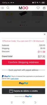 Candy40 coupon verification screenshot