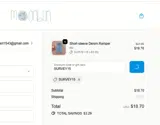 SURVEY15 coupon verification screenshot