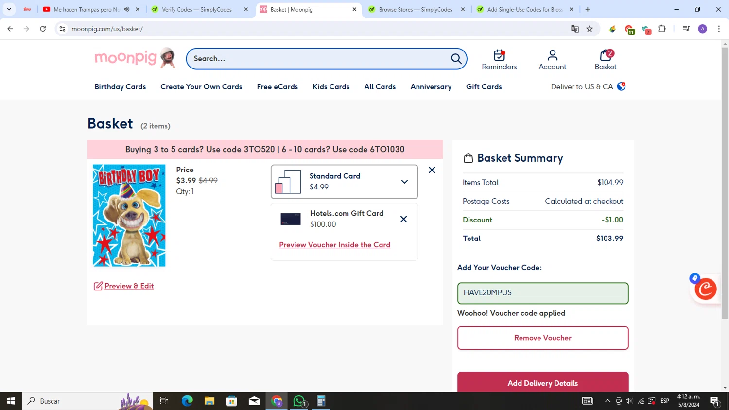 Moonpig Discount Codes 30 Off September 2024