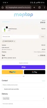 swavycurly10 coupon verification screenshot