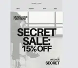 Moral Code coupon verification screenshot