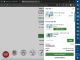 RACHEL12 coupon verification screenshot