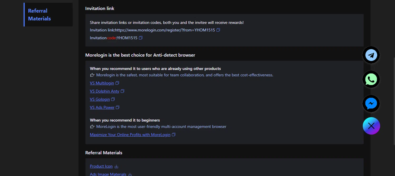 MoreLogin promo code screenshot showing code YHOM1515 applied at MoreLogin checkout page. Uploaded by SimplyCodes community member 111111 on Apr 29, 2025