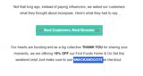 SNACKANDGO15 coupon verification screenshot