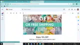 POD15 coupon verification screenshot